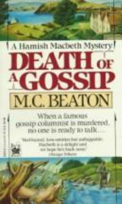Death of a Gossip 0804102260 Book Cover