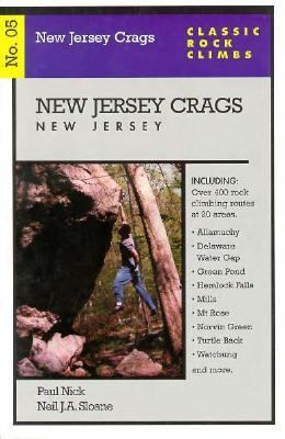 Classic Rock Climbs No. 5: New Jersey Crags, Ne... 1575400324 Book Cover
