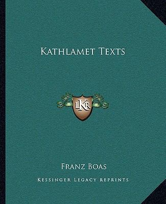 Kathlamet Texts 1162946660 Book Cover