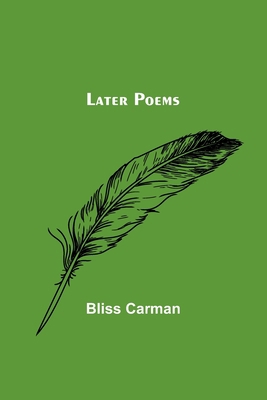 Later Poems 9356703647 Book Cover