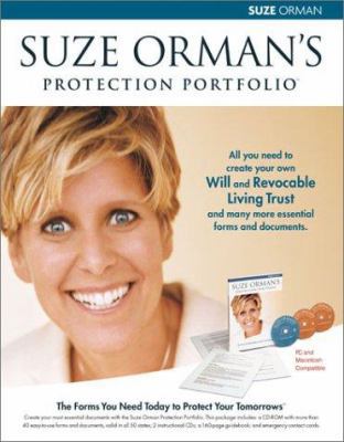 Suze Orman Protection Portfolio [With Forms CD-... 1401901786 Book Cover