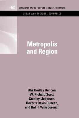 Metropolis and Region 1617260754 Book Cover