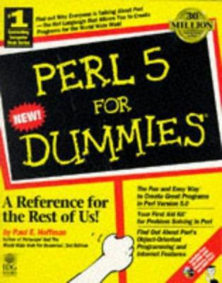 Perl 5 for Dummies 0764500449 Book Cover