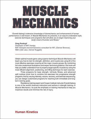 Muscle Mechanics 0736061819 Book Cover
