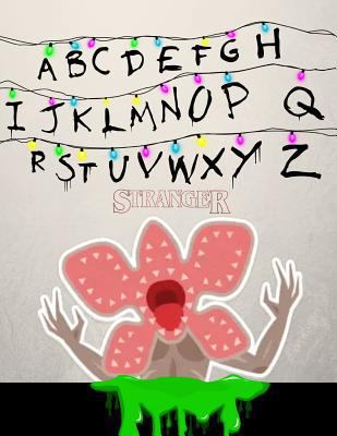 Stranger Things Are Happening with Christmas Lights Writing Notebook: Back to School Blank Lined Composition Wide-Ruled Journal 1720277338 Book Cover