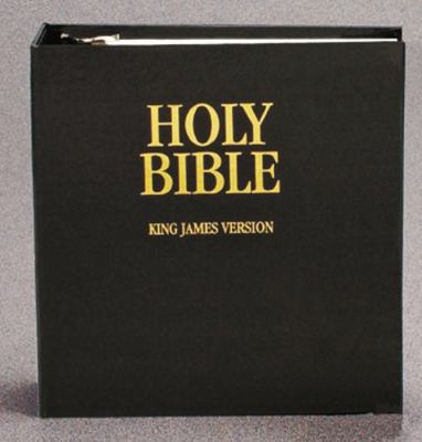 Loose Leaf Bible-KJV [With 5 Ring Binder] 1565633245 Book Cover