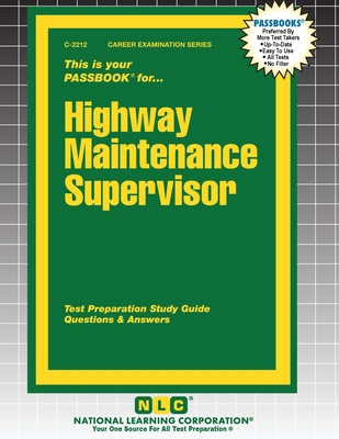Highway Maintenance Supervisor 1799322122 Book Cover