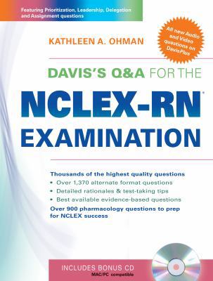 Davis's Q&A for the NCLEX-RN® Examination 0803621876 Book Cover