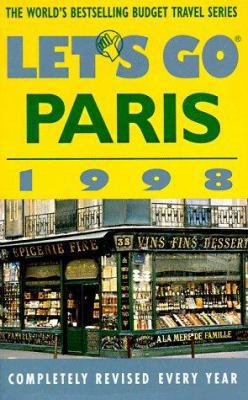 Let's Go 98 Paris (Annual) 0312169000 Book Cover