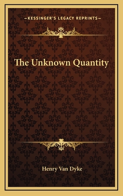 The Unknown Quantity 1163381403 Book Cover