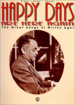 Happy Days Are Here Again: The Great Songs of M... 1576232832 Book Cover