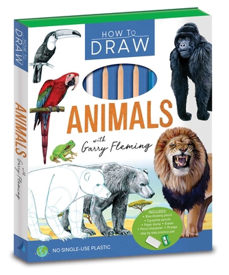 How to Draw Animals with Garry Fleming: Activit... 0655246029 Book Cover
