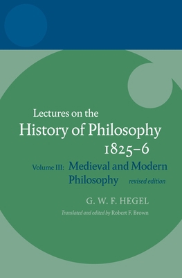 Hegel: Lectures on the History of Philosophy: V... 0199568944 Book Cover