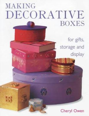 Making Decorative Boxes 0715312227 Book Cover