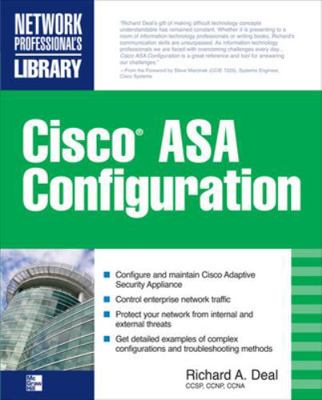 Cisco ASA Configuration 0071622691 Book Cover