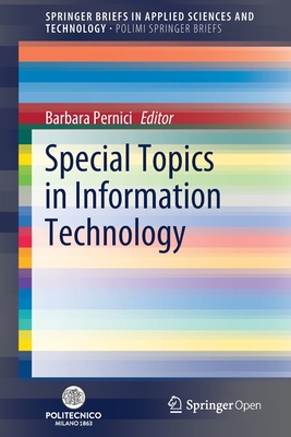 Special Topics in Information Technology 3030320936 Book Cover
