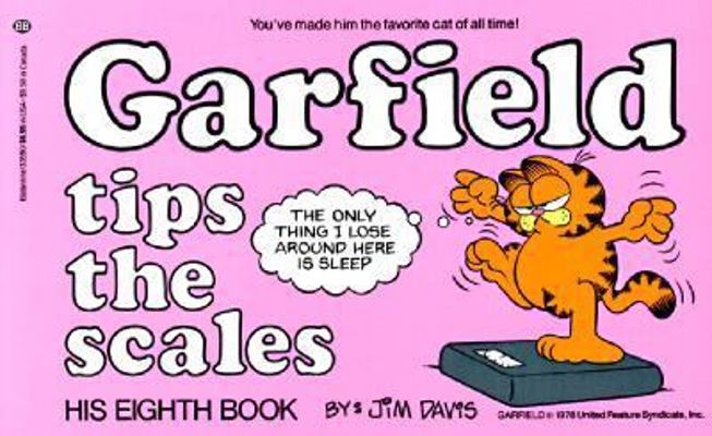 Garfield Tips the Scales 0881033510 Book Cover