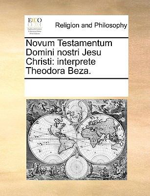 Novum Testamentum Domini nostri Jesu Christi: i... [Latin] 1170301207 Book Cover