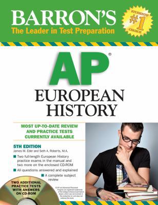 Barron's AP European History [With CDROM] 0764196723 Book Cover