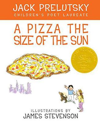 A Pizza the size of the Sun 0590374699 Book Cover