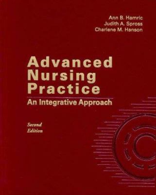 Advanced Nursing Practice : An Integrative Appr... 072168632X Book Cover