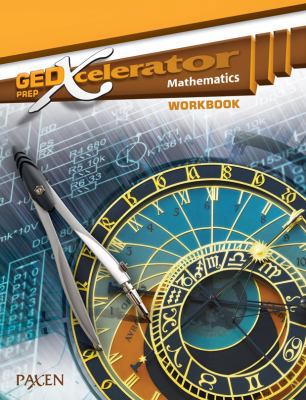 GED Xcelerator Math Workbook 193435029X Book Cover
