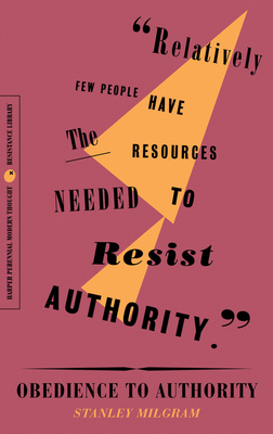 Obedience to Authority: An Experimental View 0062930826 Book Cover