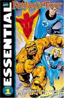 Essential Fantastic Four, Vol. 1 (Marvel Essent... 0785118284 Book Cover