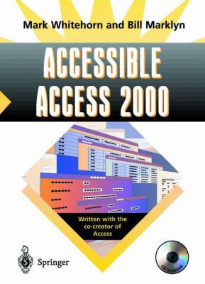 Accessible Access 2000 1852333138 Book Cover