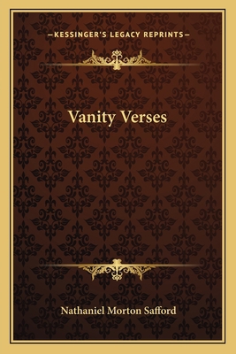 Vanity Verses 1163754692 Book Cover