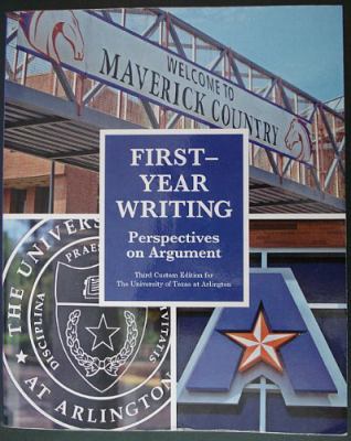 First-Year Writing Perspectives On Argument Thi... B00B457VS4 Book Cover