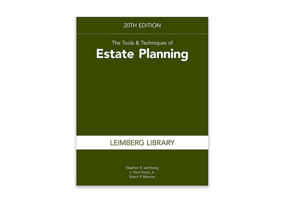 The Tools & Techniques of Estate Planning, 20th... 1954096089 Book Cover