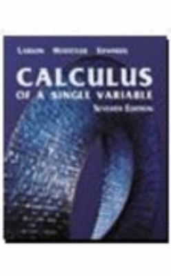Calculus of a Single Variable: Text with Learni... 061823974X Book Cover