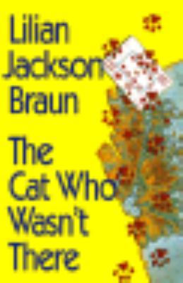 The Cat Who Wasn't There [Large Print] 0816156948 Book Cover