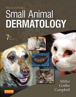 Muller and Kirk's Small Animal Dermatology 1416000283 Book Cover