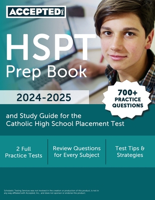 HSPT Prep Book 2024-2025: 700+ Practice Questio... 1637987730 Book Cover