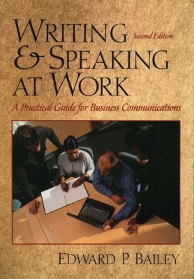 Writing and Speaking at Work (2nd Edition) 013041445X Book Cover