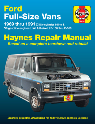 Ford E-100 Thru E-350 Full-Size Vans 1969-91 1563920298 Book Cover