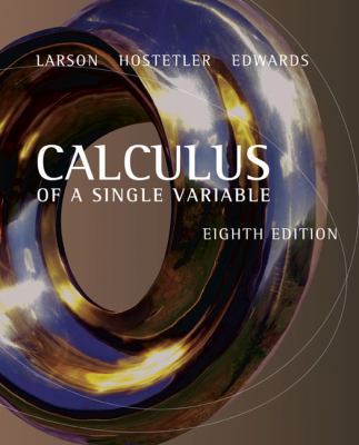 Calculus of a Single Variable 061850303X Book Cover
