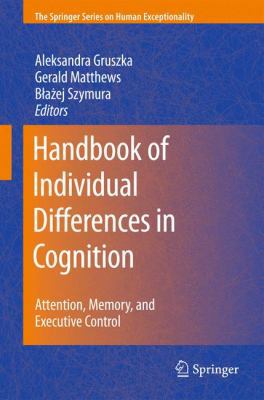 Handbook of Individual Differences in Cognition... 1441912096 Book Cover