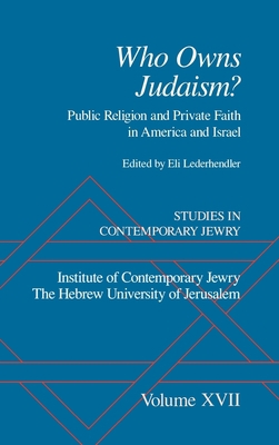 Studies in Contemporary Jewry: Volume XVII: Who... 0195148029 Book Cover