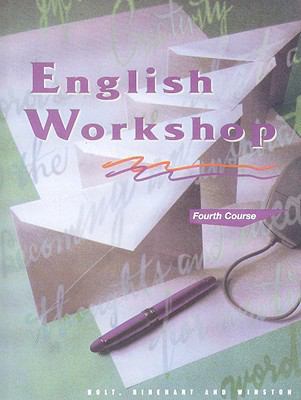 HRW English Workshop: Student Edition Grade 10 0030971772 Book Cover
