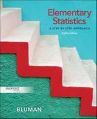 Elementary Statistics A Step By Step Approach +... B00728CJES Book Cover