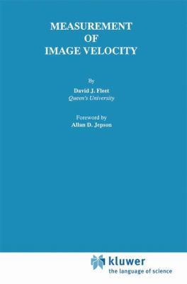 Measurement of Image Velocity 0792391985 Book Cover