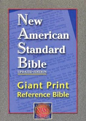 Giant Print Reference Bible-NASB [Large Print] 1581351070 Book Cover