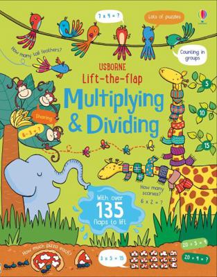 Lift The Flap Multiplying And Dividing            Book Cover