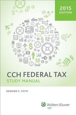 Federal Tax Study Manual (2015) 0808038028 Book Cover