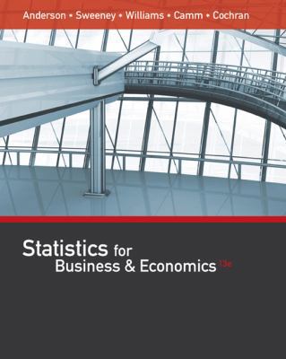 Statistics for Business & Economics (with Xlsta... 1305585313 Book Cover