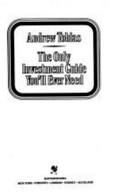 Still! the Only Investment Guide You'll Ever Need 0553262513 Book Cover