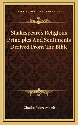 Shakespeare's Religious Principles and Sentimen... 1163388564 Book Cover